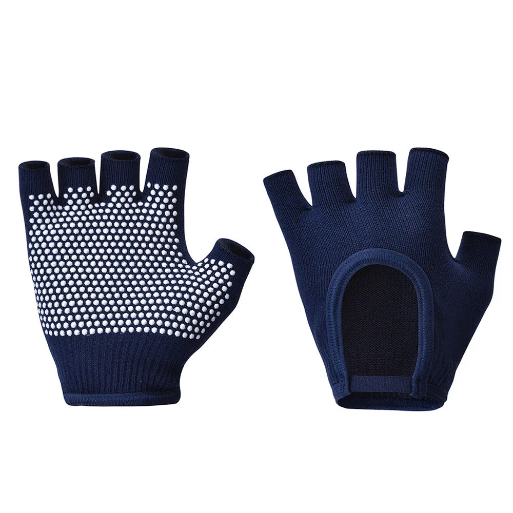 Gants Pilates Antidérapants Mi-Doigts – vue produit 16