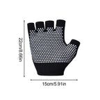 Gants Pilates Antidérapants Mi-Doigts – vue produit 6