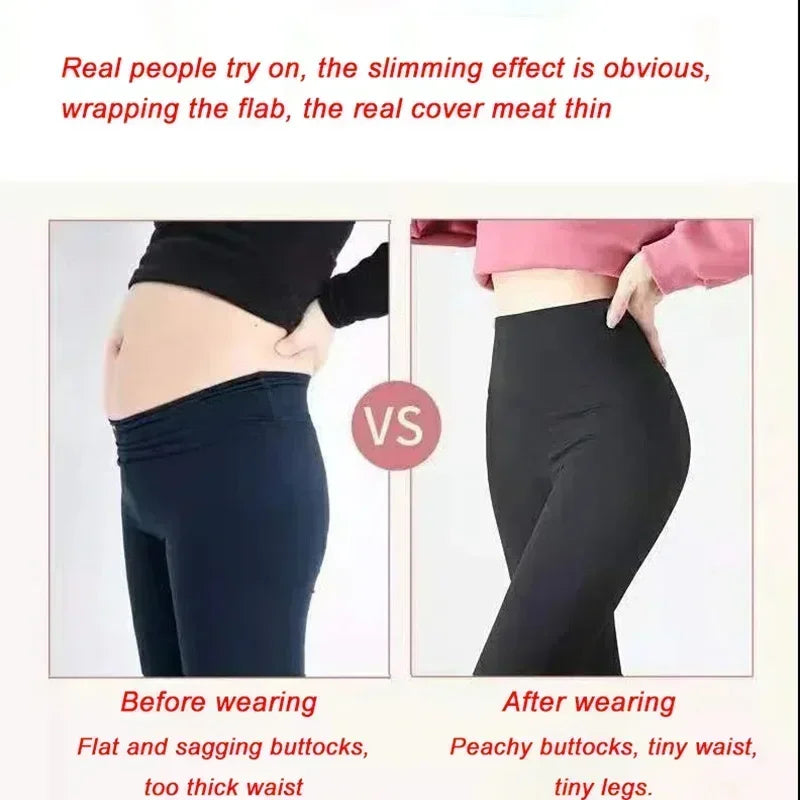 Legging Taille Haute Effet Ventre Plat – Yoga & Pilates