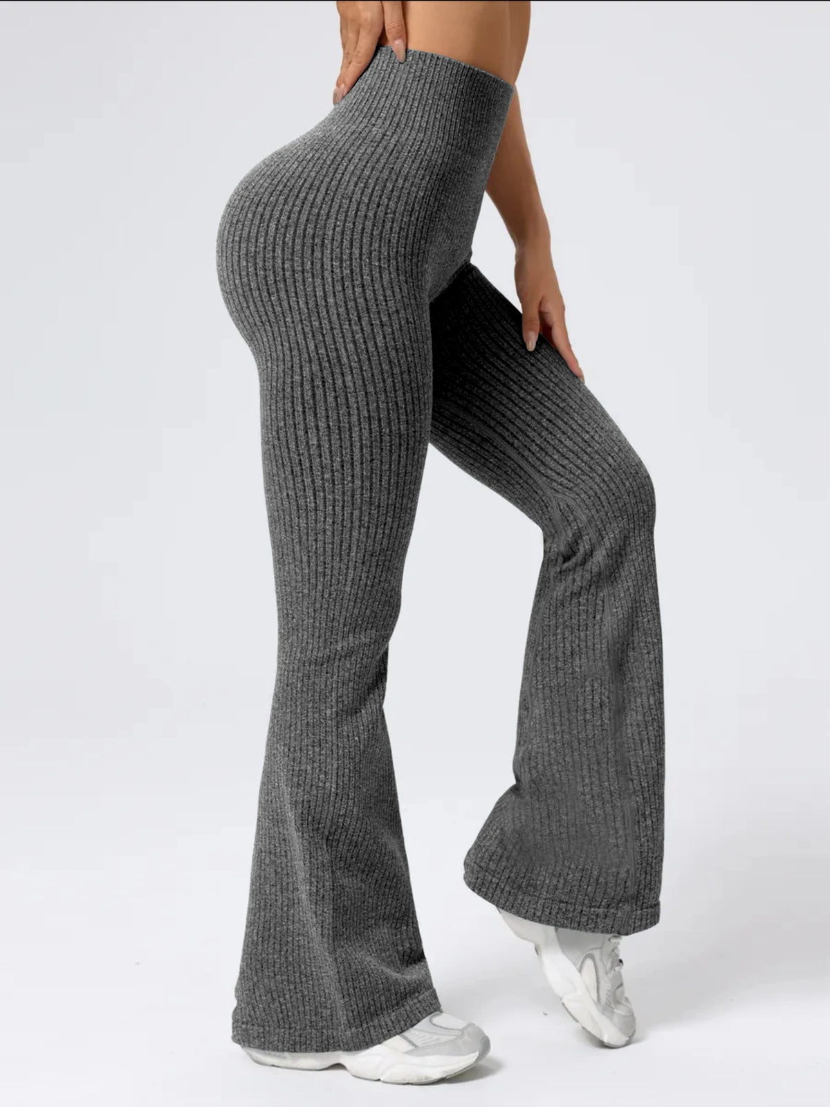 Pantalon Flare Taille Haute – Confort & Maintien