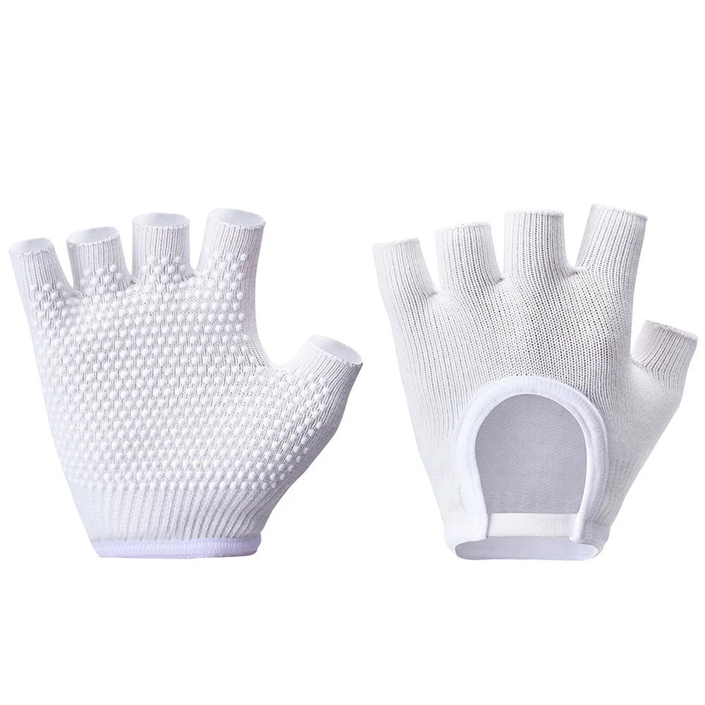Gants Pilates Antidérapants Mi-Doigts – vue produit 11