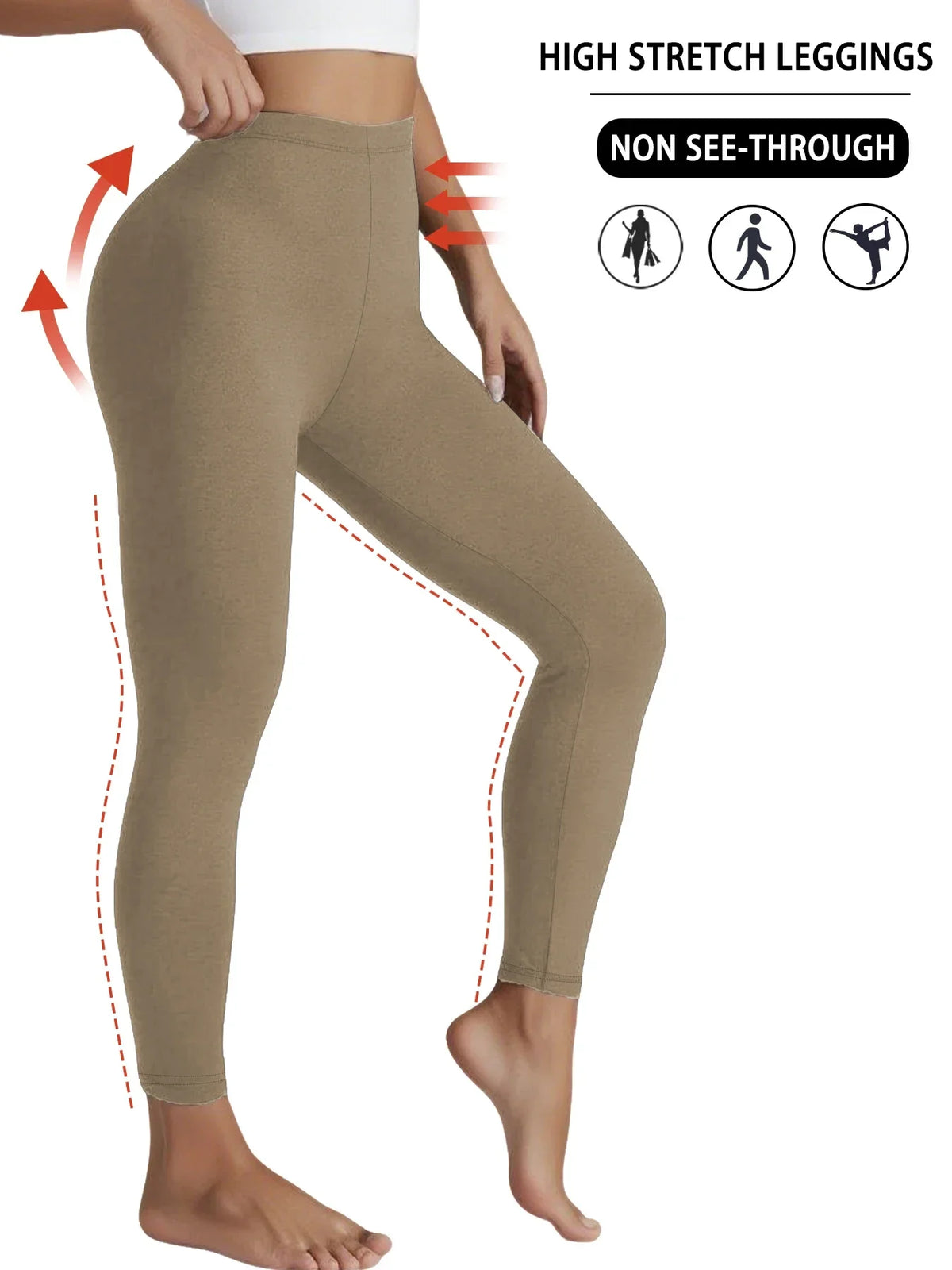 Legging Ultra-Doux Push-Up – Yoga & Fitness