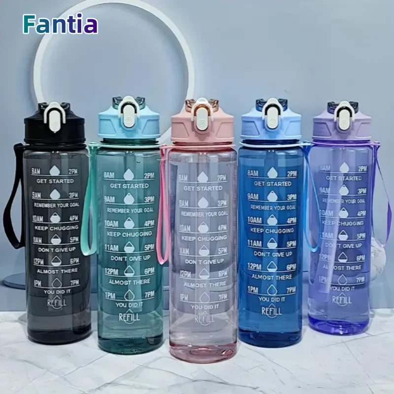 Gourde de Sport 800 ml Anti-Fuite – Repères d’Hydratation