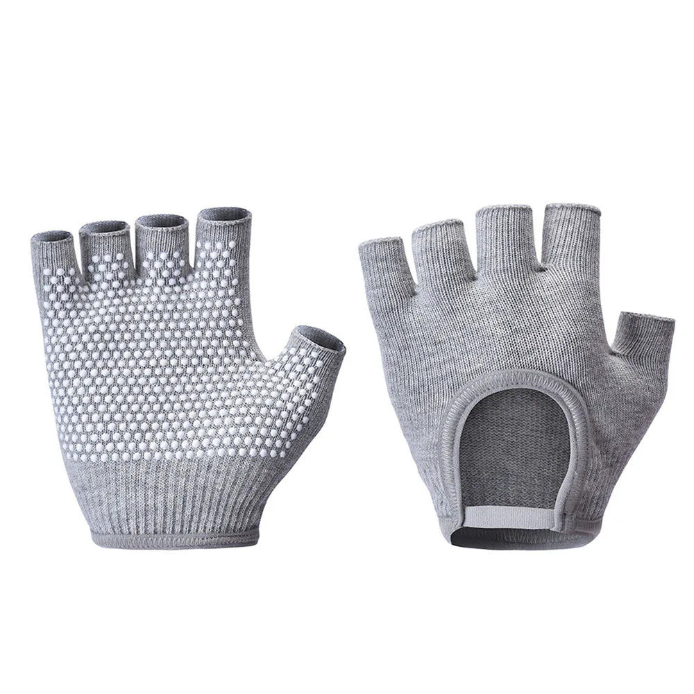 Gants Pilates Antidérapants Mi-Doigts – vue produit 13