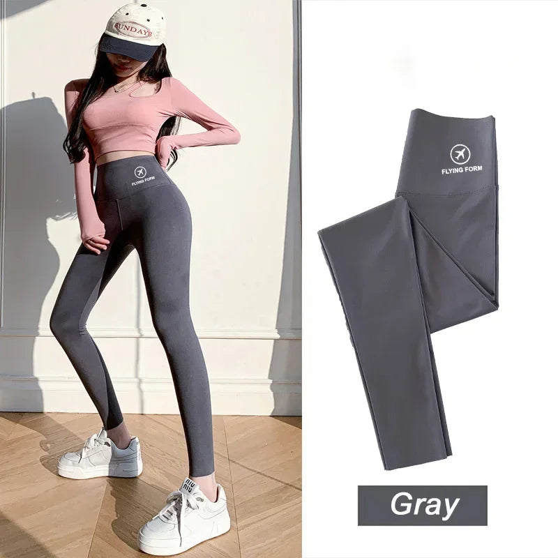 Legging Taille Haute Effet Ventre Plat – Yoga & Pilates