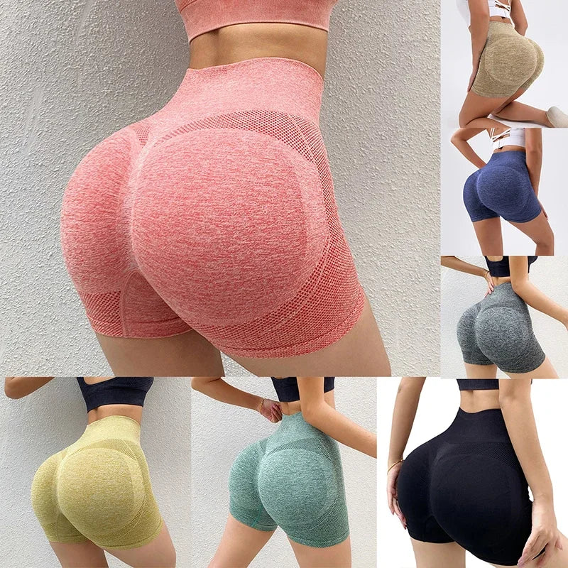 Short de Sport Taille Haute – Fitness & Running
