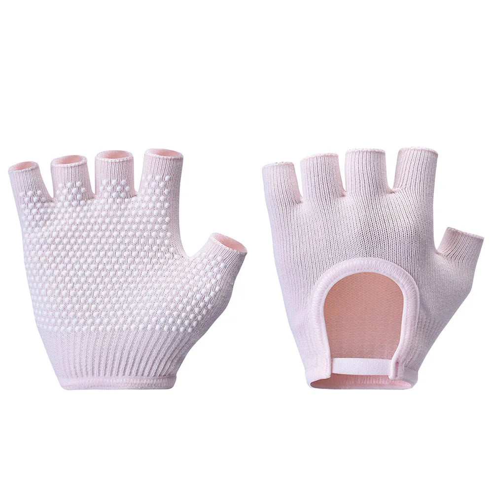 Gants Pilates Antidérapants Mi-Doigts – vue produit 8