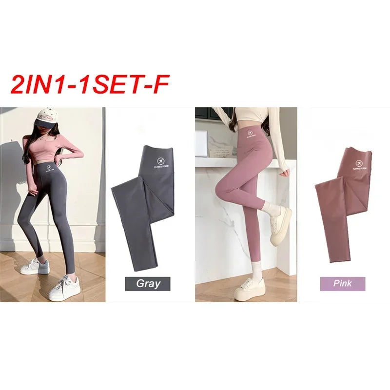 Legging Taille Haute Effet Ventre Plat – Yoga & Pilates