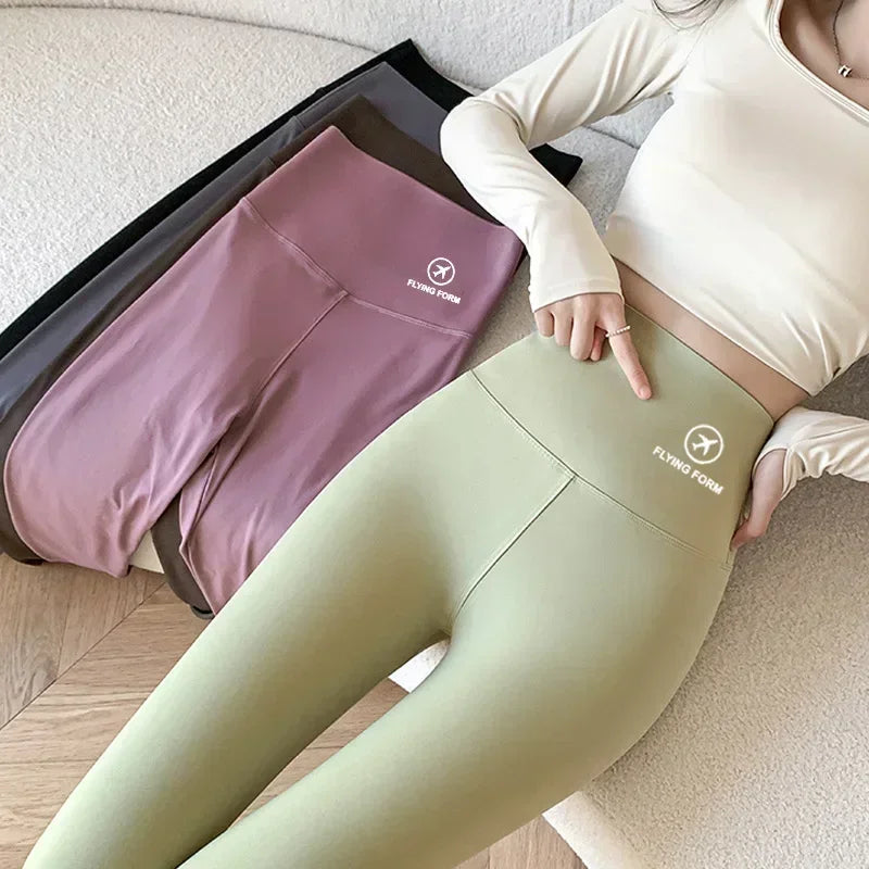 Legging Taille Haute Effet Ventre Plat – Yoga & Pilates