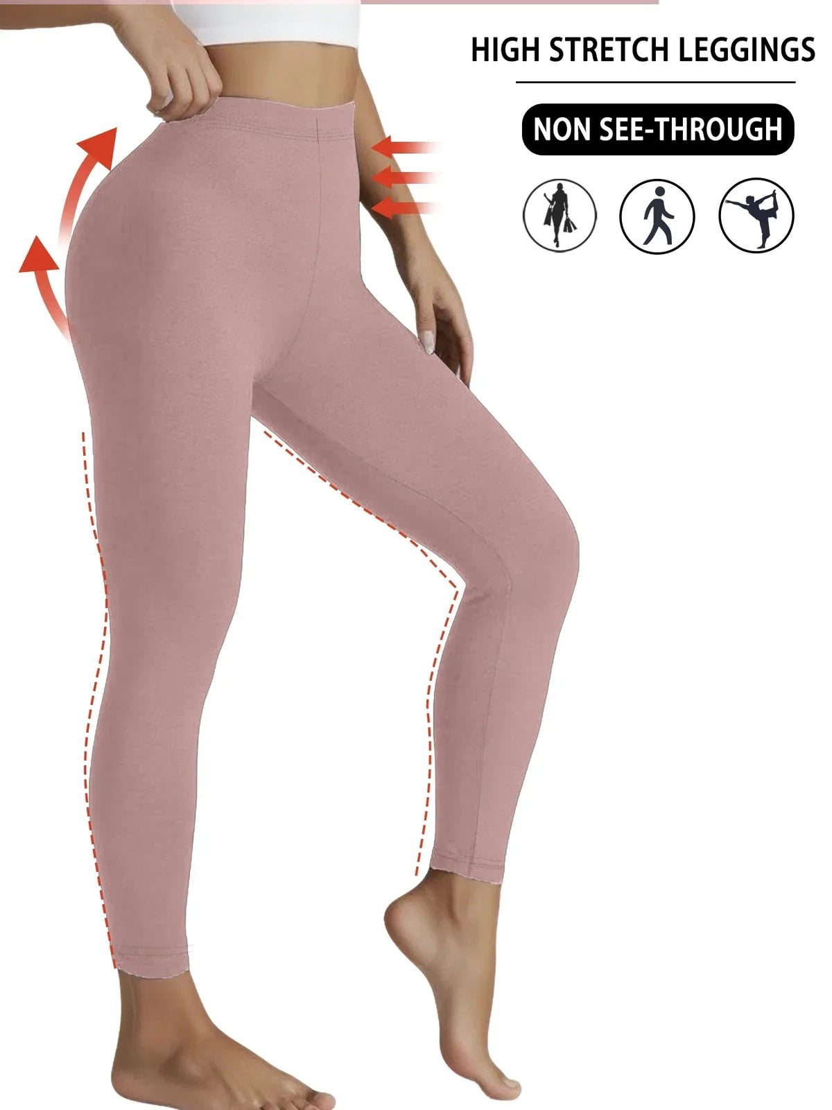 Legging Ultra-Doux Push-Up – Yoga & Fitness