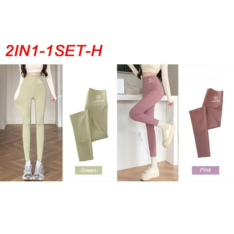 Legging Taille Haute Effet Ventre Plat – Yoga & Pilates