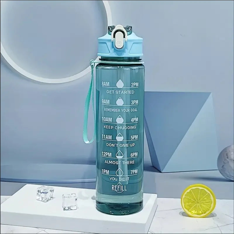 Gourde de Sport 800 ml Anti-Fuite – Repères d’Hydratation — photo 3