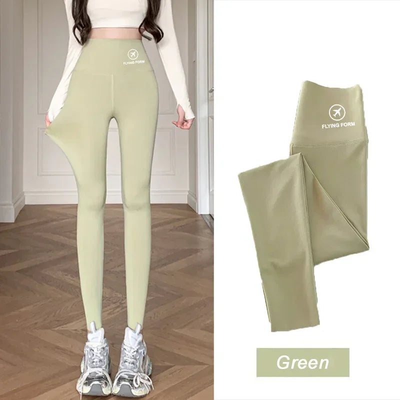 Legging Taille Haute Effet Ventre Plat – Yoga & Pilates
