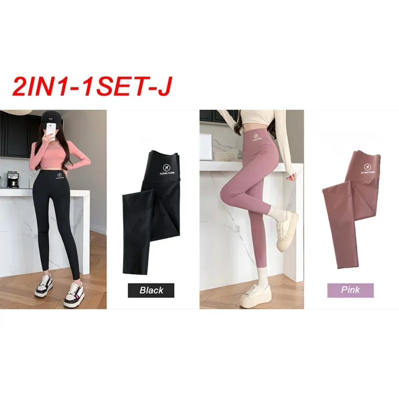 Legging Taille Haute Effet Ventre Plat – Yoga & Pilates