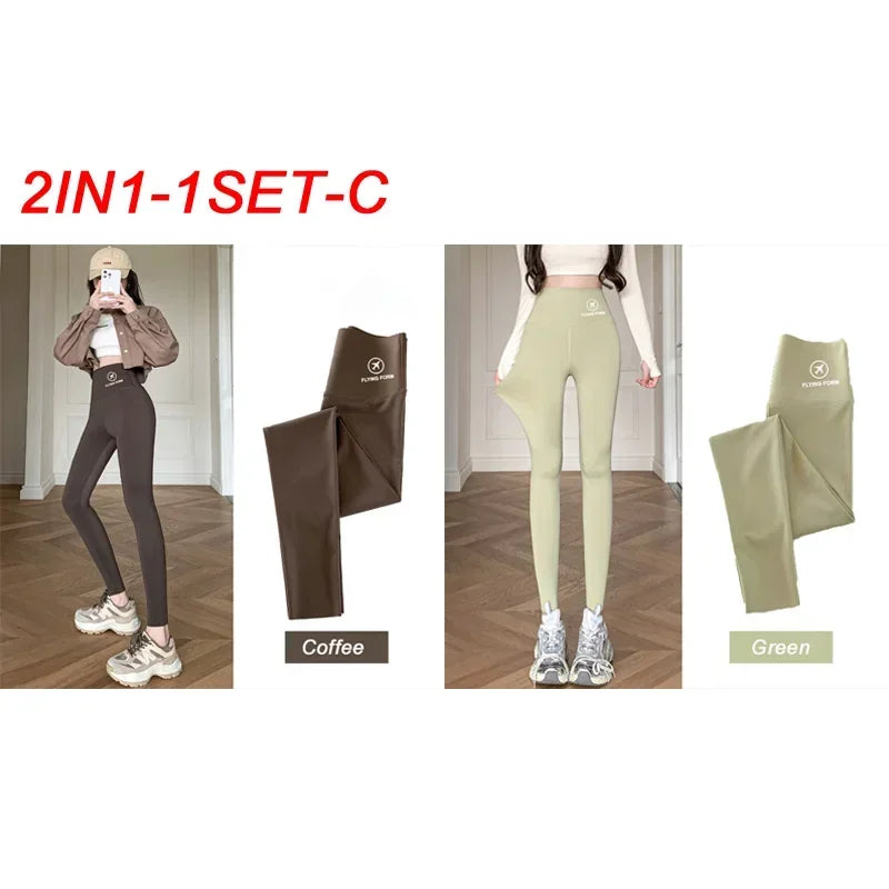 Legging Taille Haute Effet Ventre Plat – Yoga & Pilates