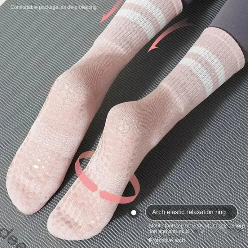 Chaussettes Antidérapantes – Yoga & Pilates