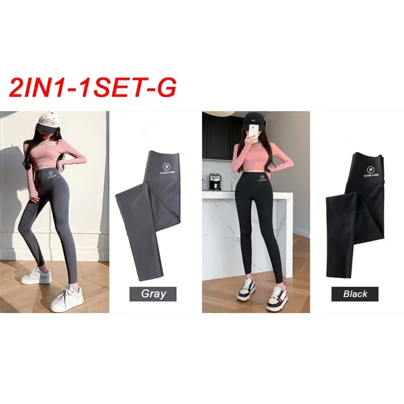 Legging Taille Haute Effet Ventre Plat – Yoga & Pilates