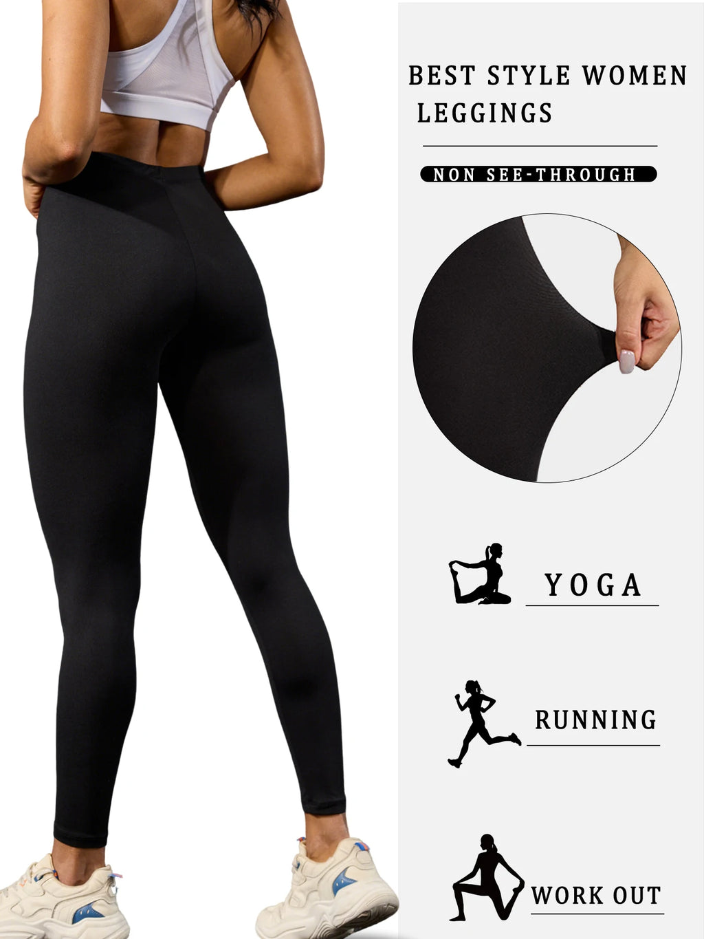 Legging Ultra-Doux Push-Up – Yoga & Fitness