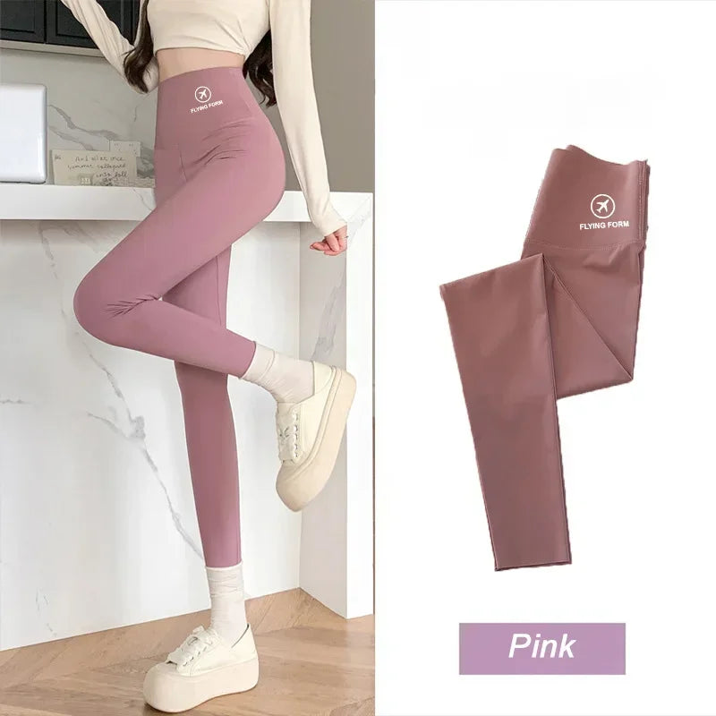 Legging Taille Haute Effet Ventre Plat – Yoga & Pilates