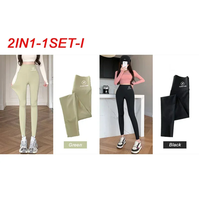 Legging Taille Haute Effet Ventre Plat – Yoga & Pilates