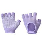 Gants Pilates Antidérapants Mi-Doigts – vue produit 15