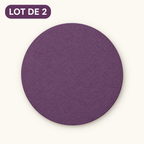 Genouillères Pilates violettes – lot de 2 protections