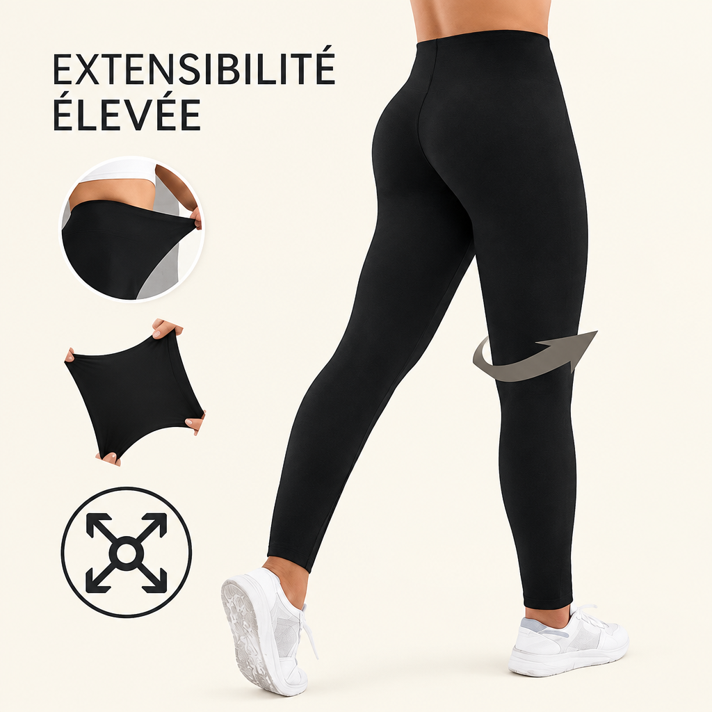Legging Pilates femme – extensibilité élevée