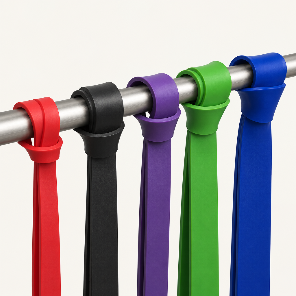 Bandes de résistance longues Pilates – coloris disponibles