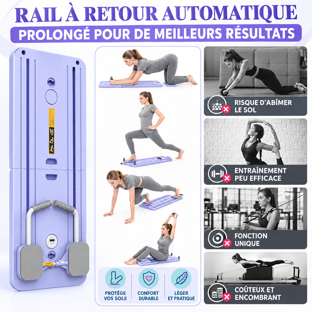 Planche Pilates multifonction – usages et bénéfices à la maison