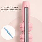 Rouleau de massage manuel – acier inoxydable renforcé
