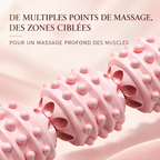 Rouleau de massage manuel – multiples points de massage ciblés
